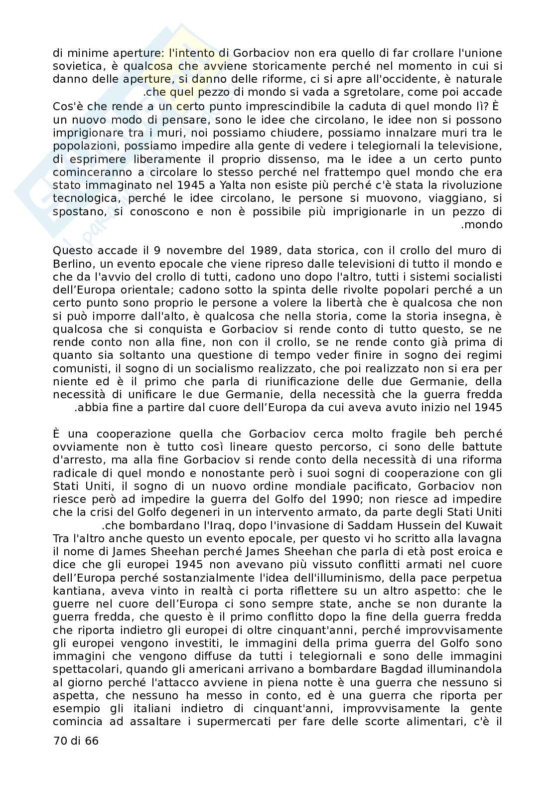 Lezioni post esonero Storia contemporanea Pag. 66