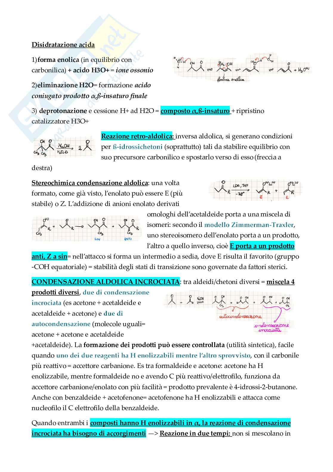 Riassunto esame Chimica organica, Prof. Botta Bruno, libro consigliato Chimica organica, Botta Pag. 6