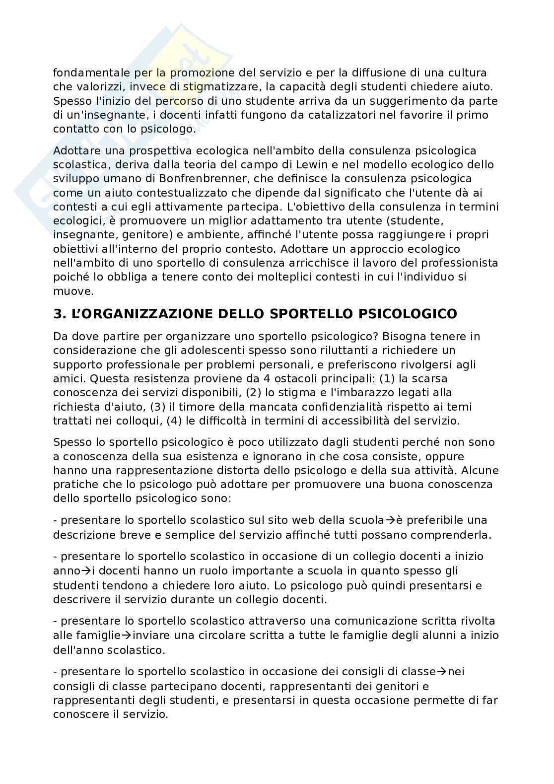 Psicologia scolastica - Parte 2 Pag. 2