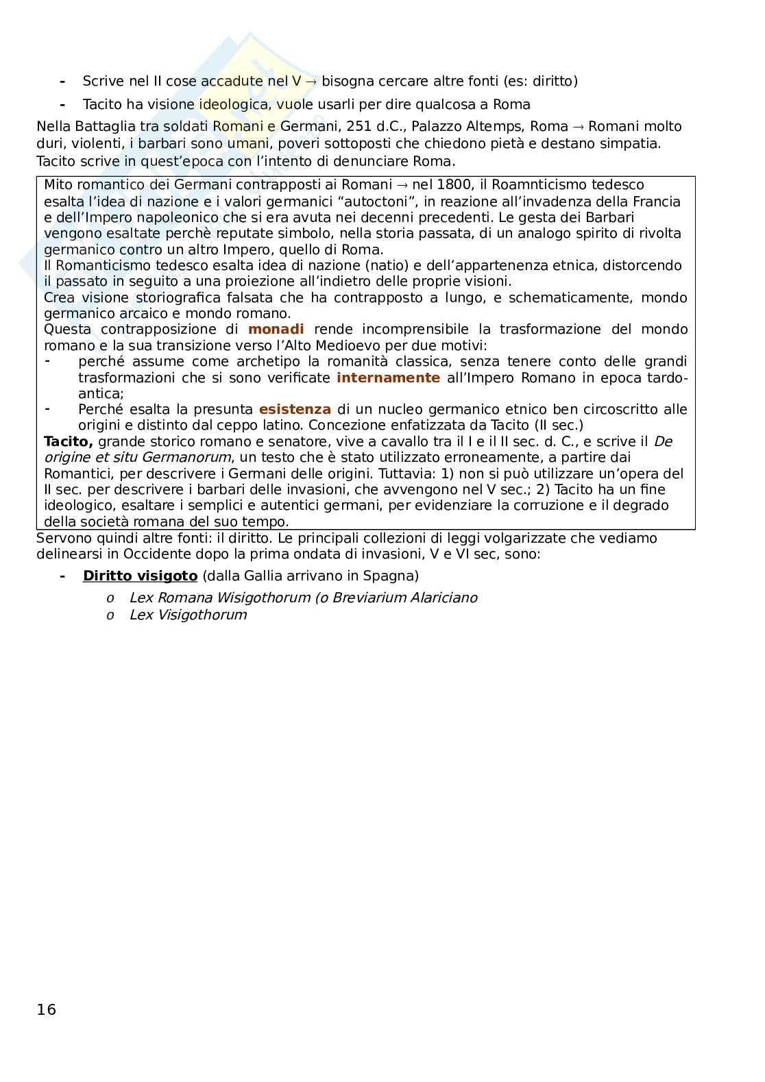 Storia del diritto medievale e moderno Pag. 16