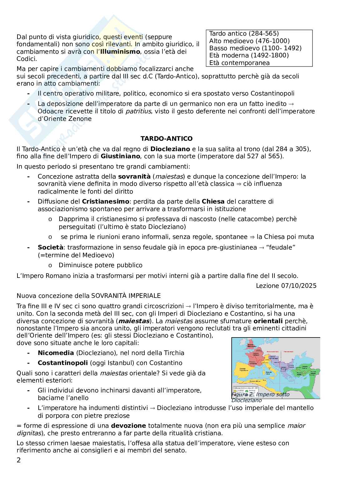 Storia del diritto medievale e moderno Pag. 2