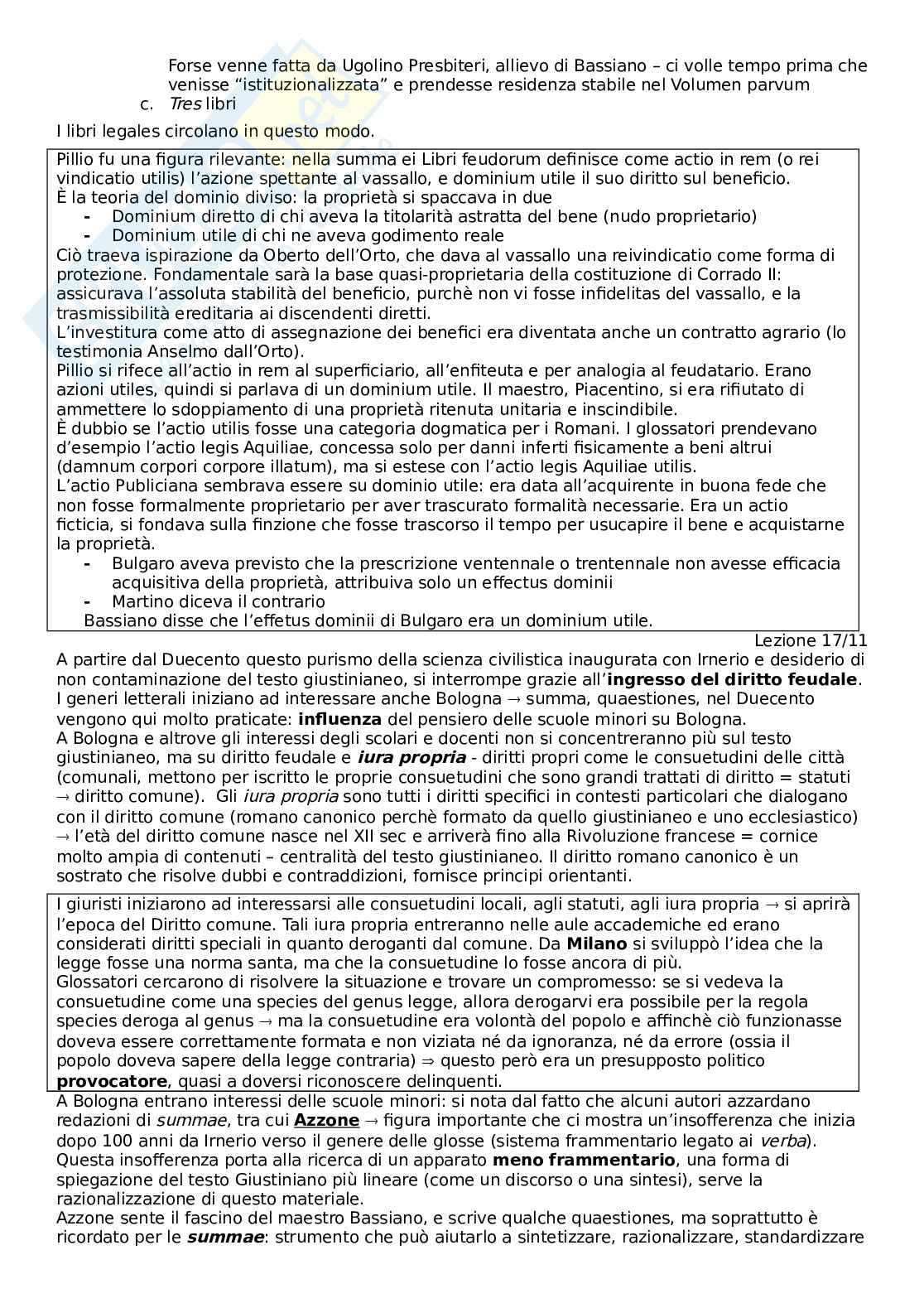 Storia del diritto medievale e moderno Pag. 66