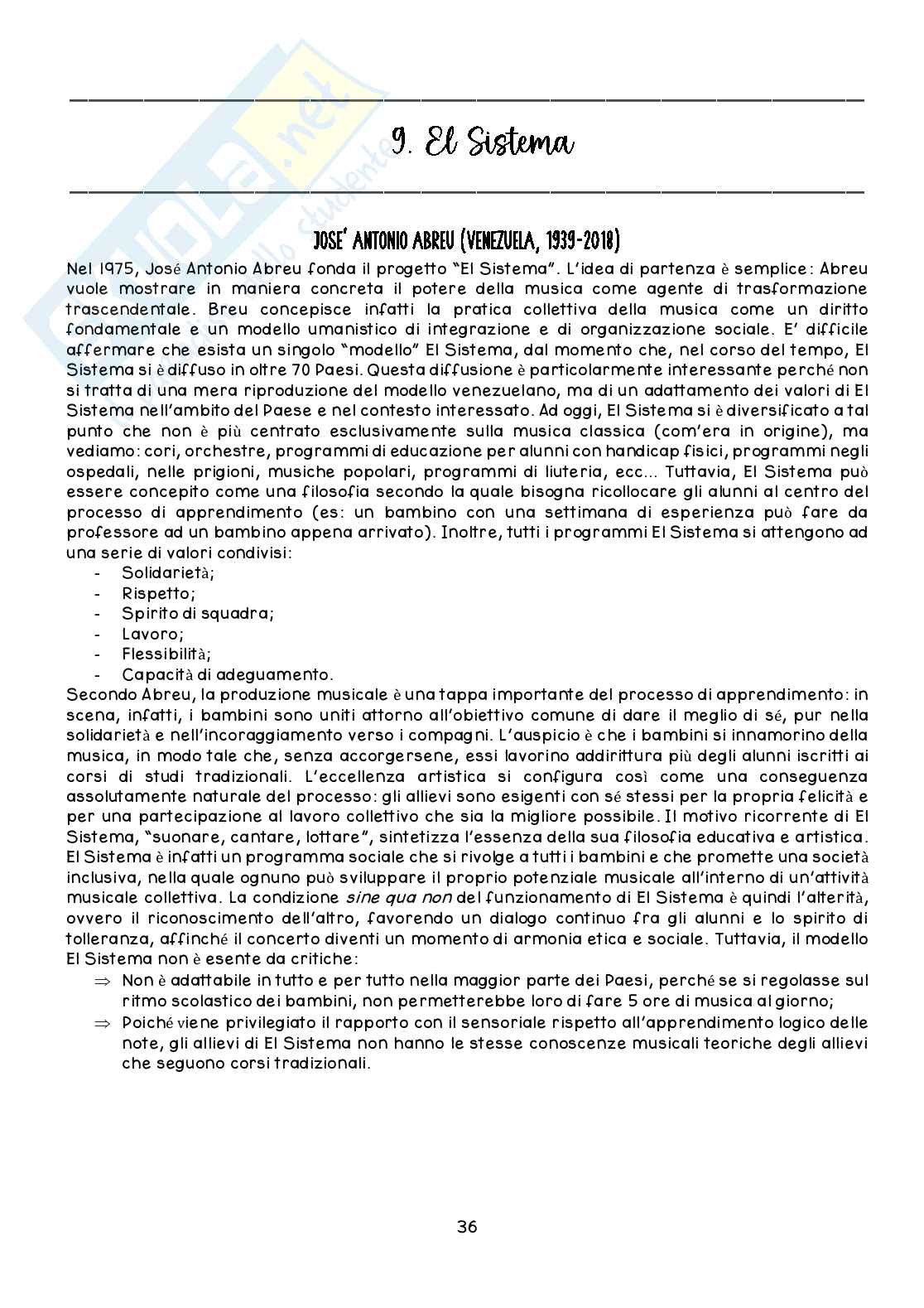 Riassunto esame Pedagogia generale, Prof. Serrelli Emanuele, libro consigliato Figure dell'educazione nel mondo, De Ketele Pag. 36