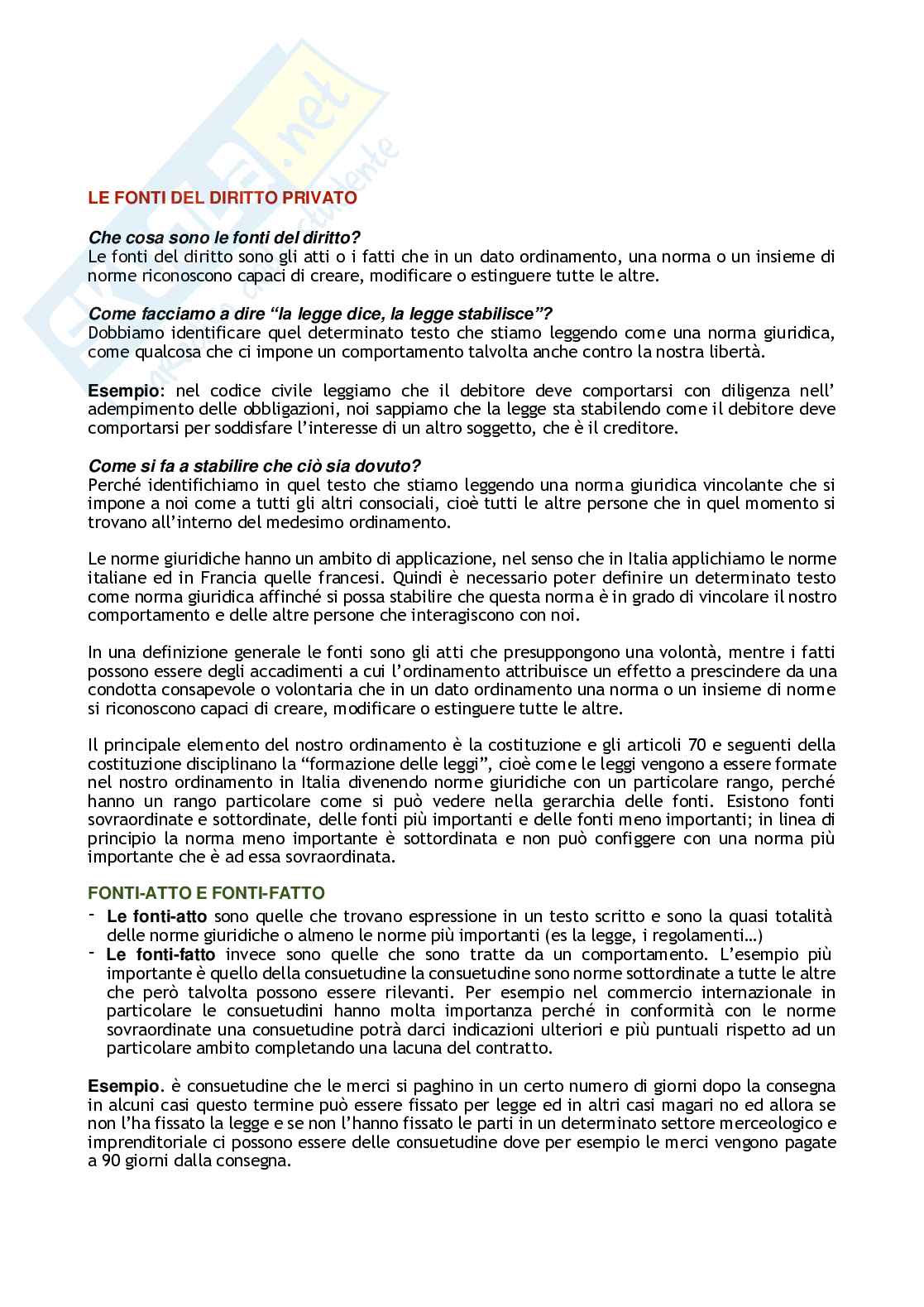Diritto privato Pag. 2