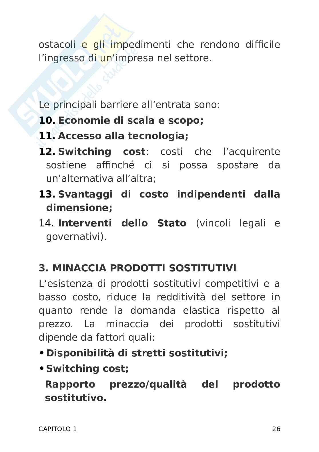 Strategie e politiche aziendali  Pag. 26
