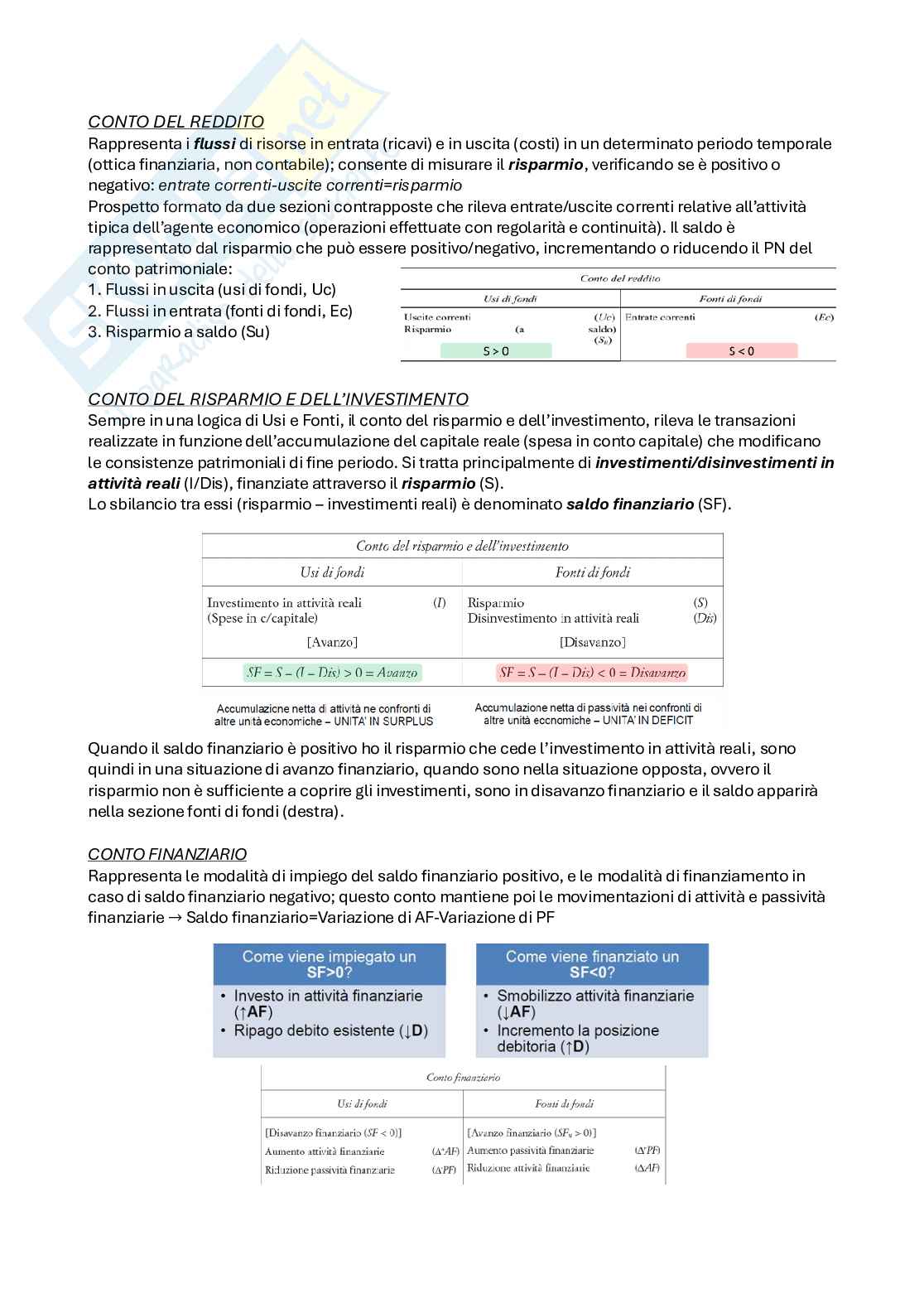Economia degli intermediari finanziari e finanza del contesto internazionale  Pag. 11