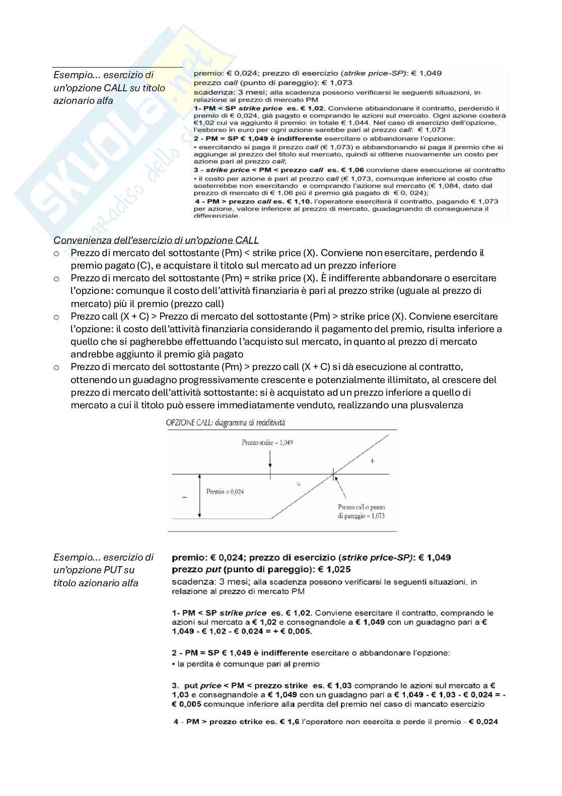 Economia degli intermediari finanziari e finanza del contesto internazionale  Pag. 76