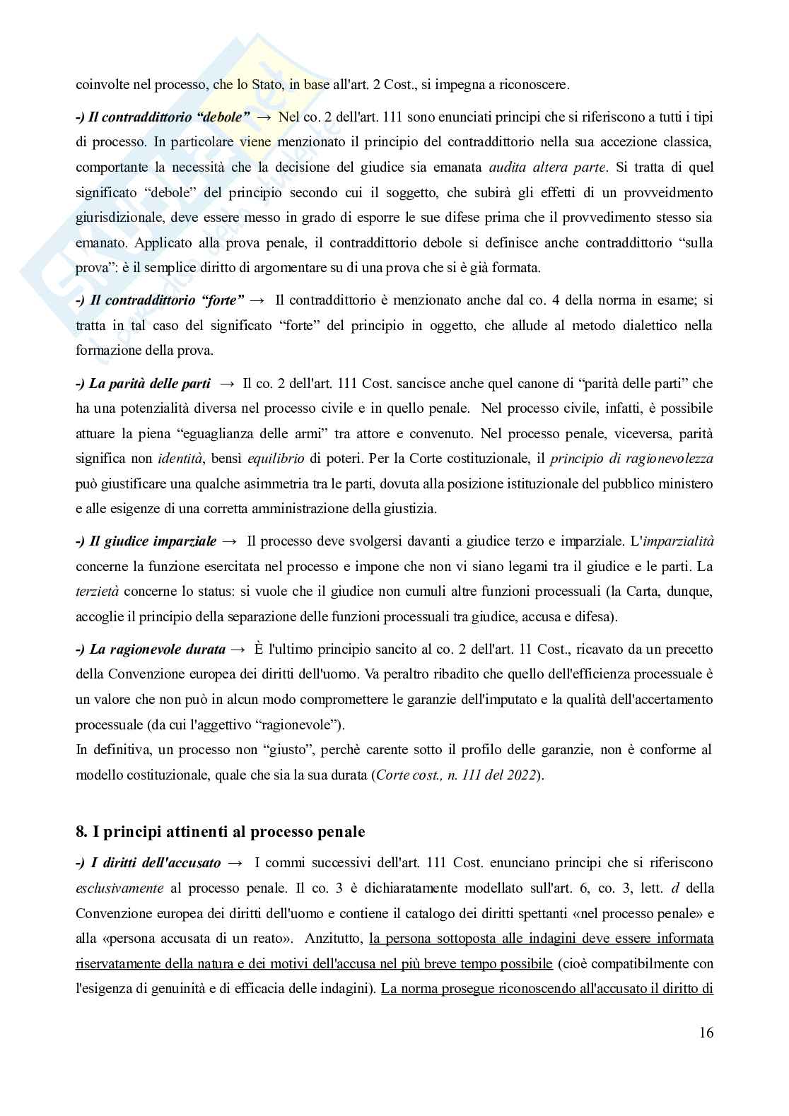 Riassunto esame Procedura penale , Prof. Mazza Oliviero, libro consigliato Manuale di procedura penale (2024), Tonini, Conti Pag. 16