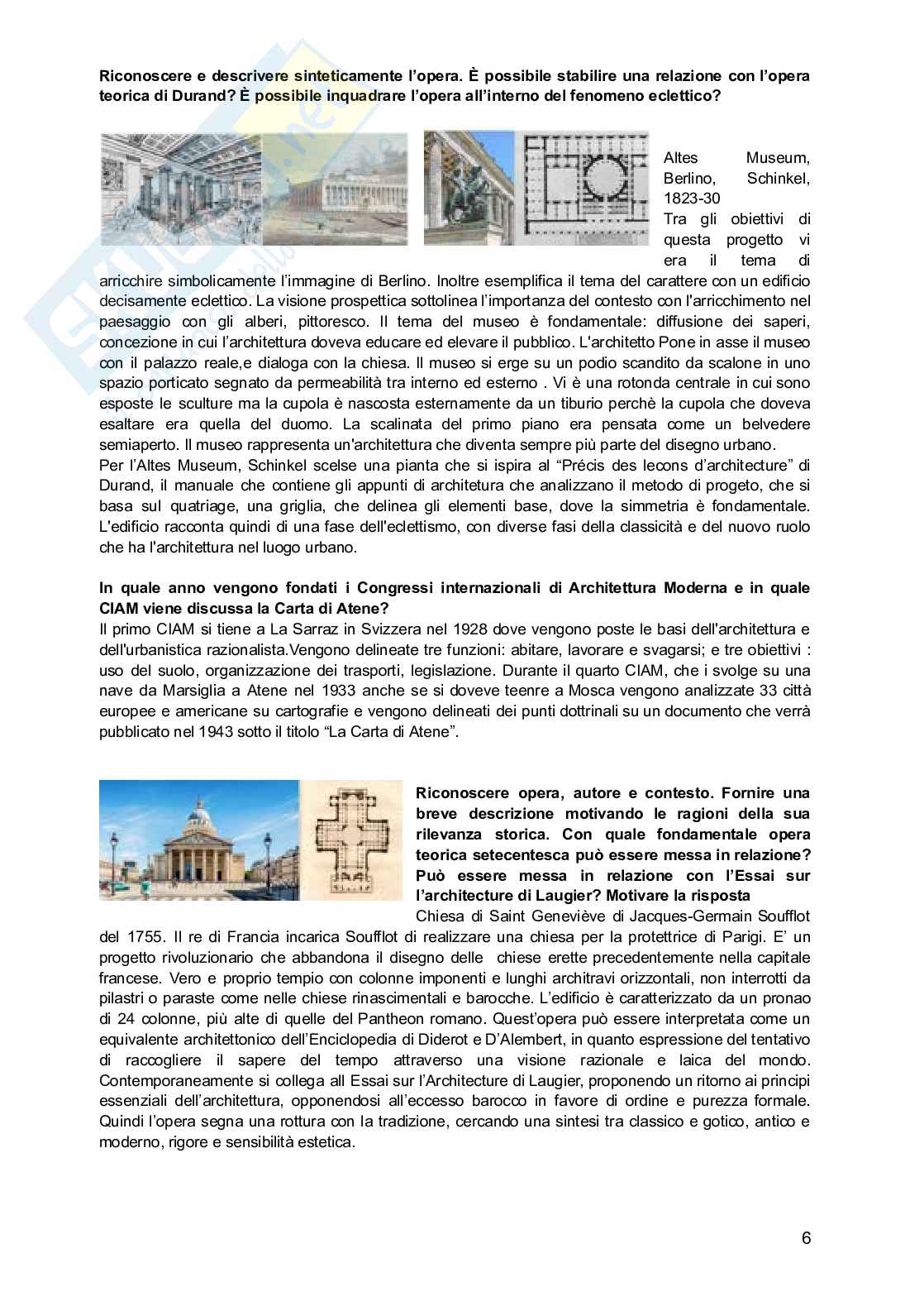 Domande esame Storia dell'architettura 2 Pag. 6