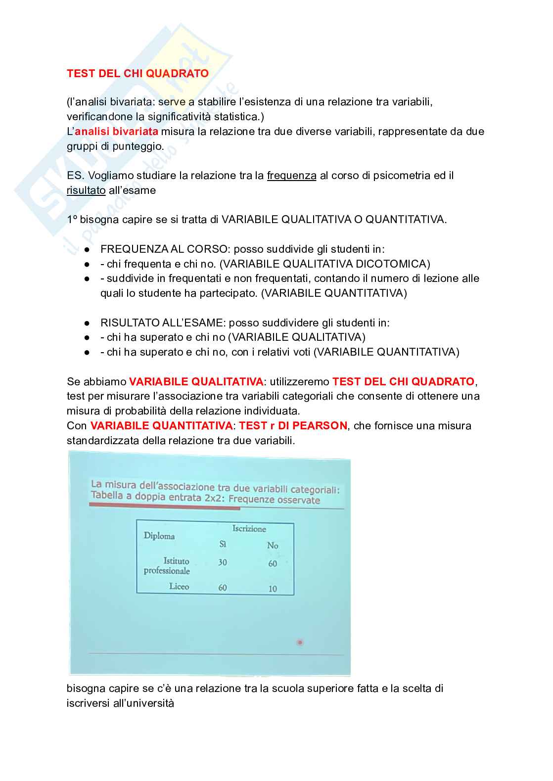 Psicometria 1 Pag. 1