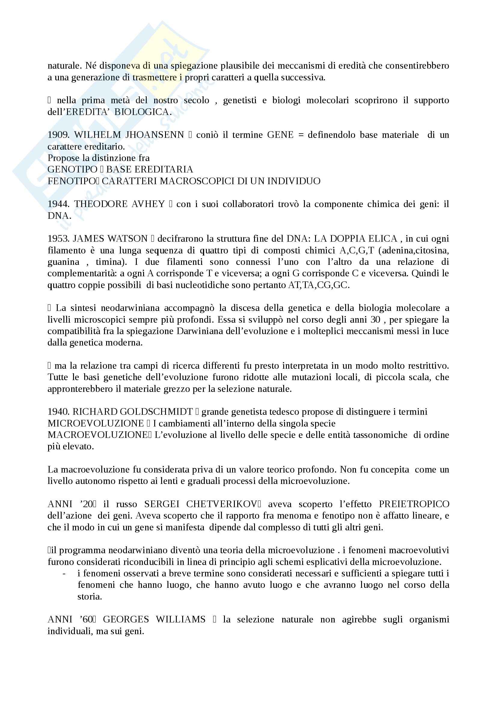 Riassunto esame Filosofia della scienza, prof. Bocchi, libro consigliato Origini di storie Pag. 36