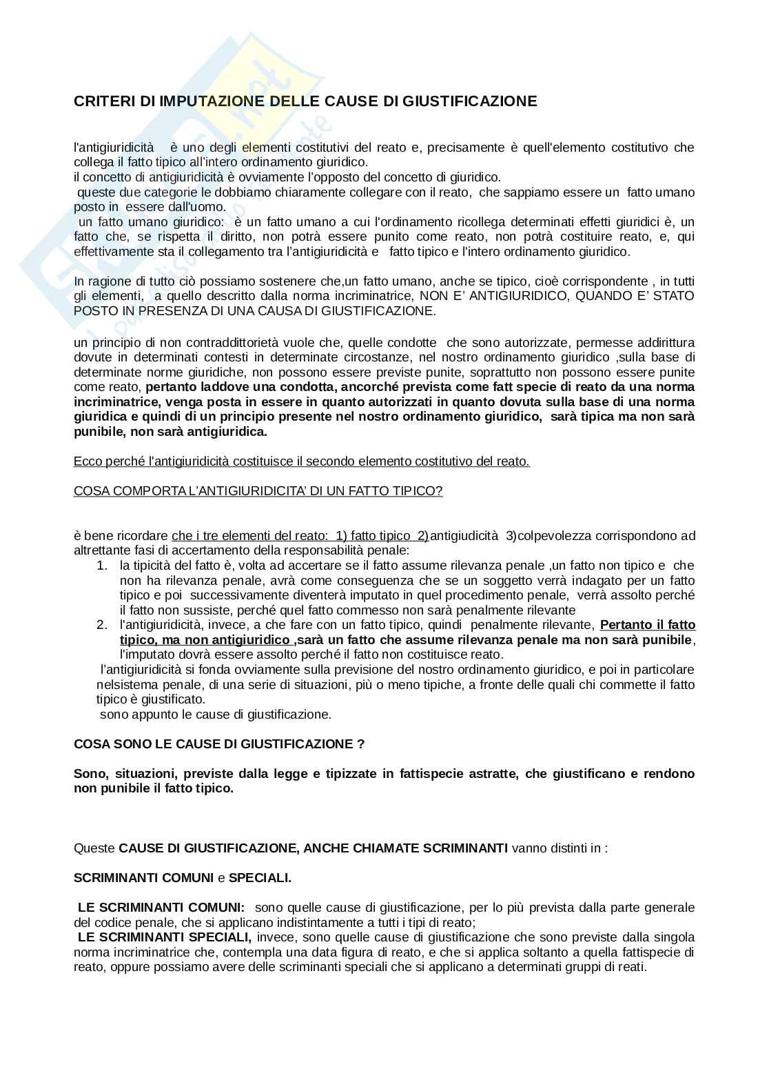 Riassunto esame Diritto Penale, Prof. Masarone Valentina, libro consigliato Manuale diritto penale, Fiore Pag. 1
