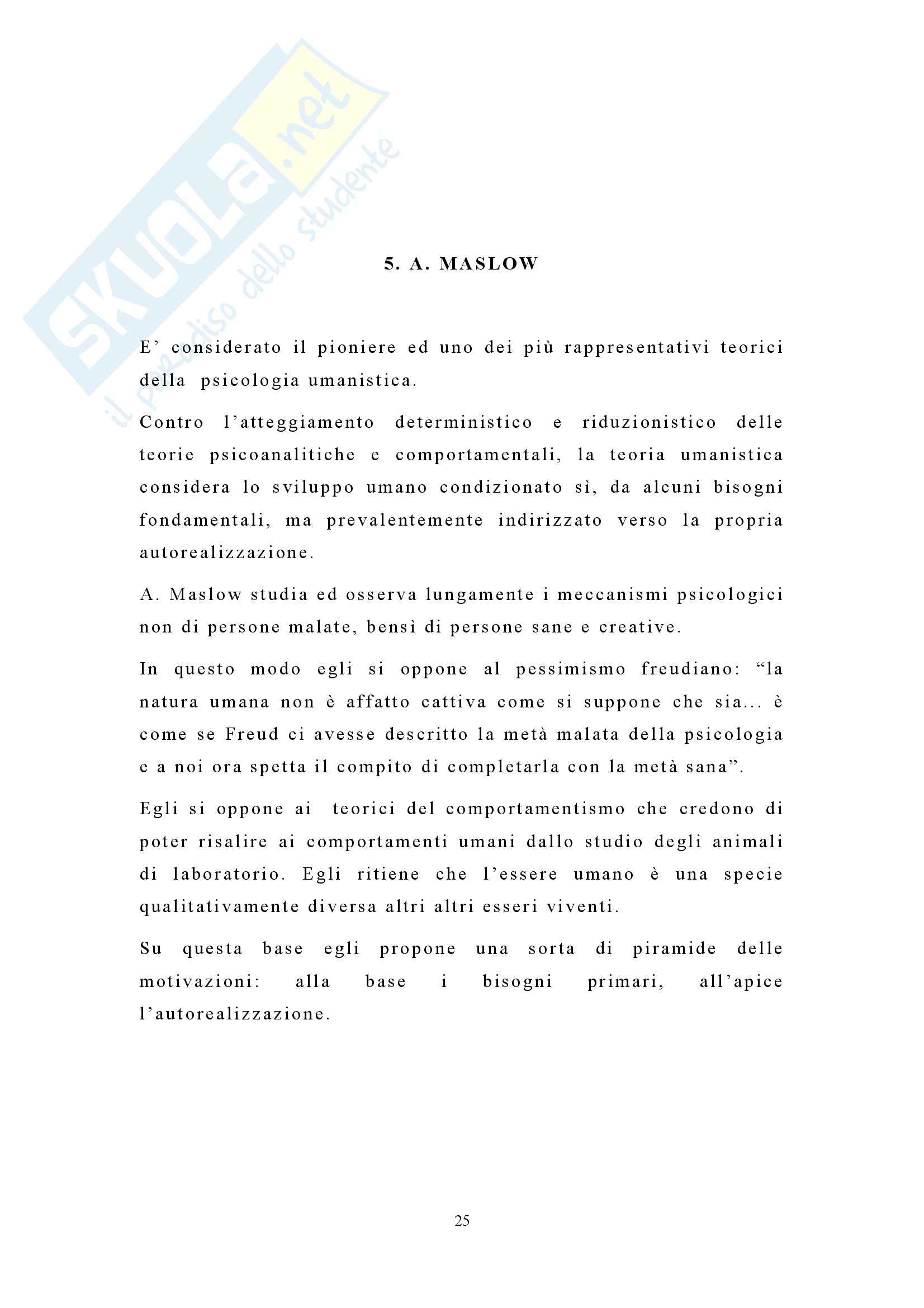 Psicologia dello sviluppo – Sviluppo psichico Pag. 26