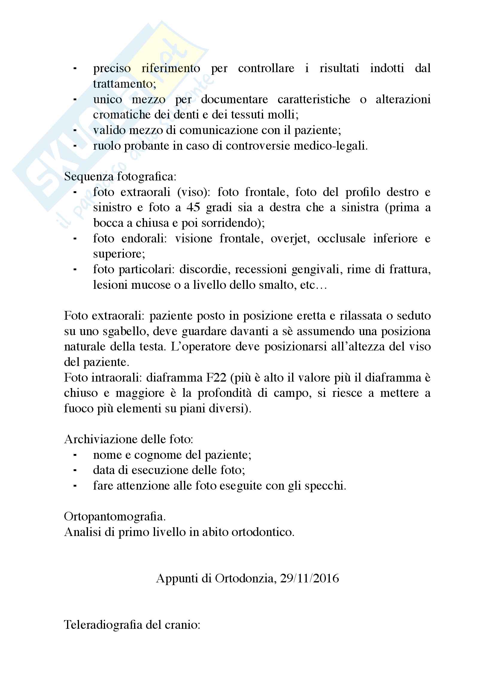 Appunti di Ortodonzia Pag. 31