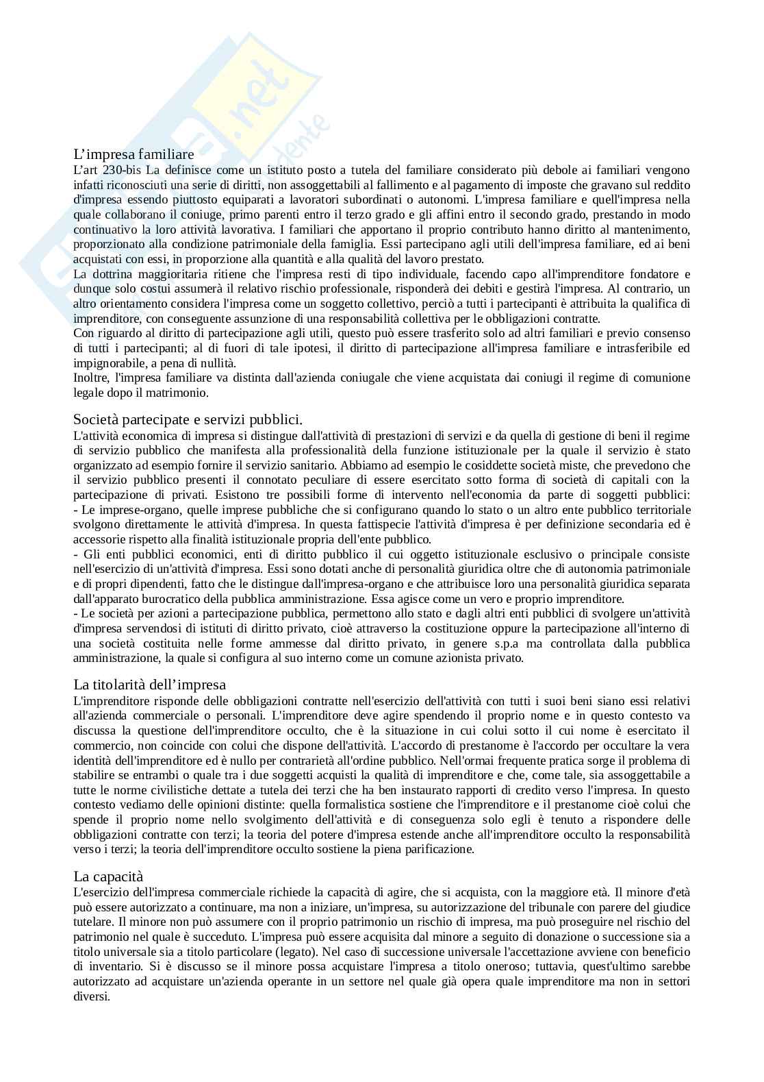 Diritto commerciale Pag. 2