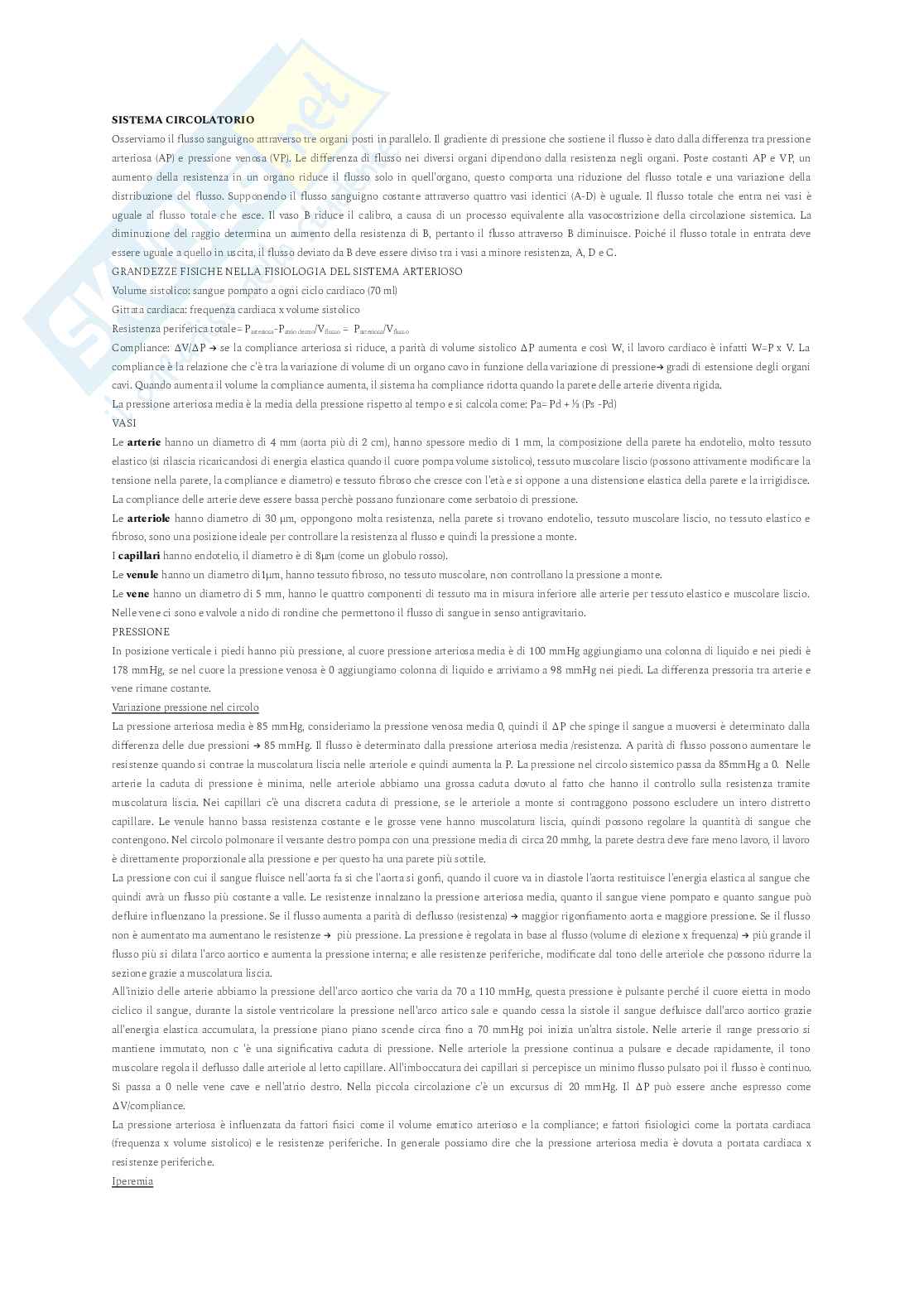 Appunti completi esame di Fisiologia umana Pag. 21