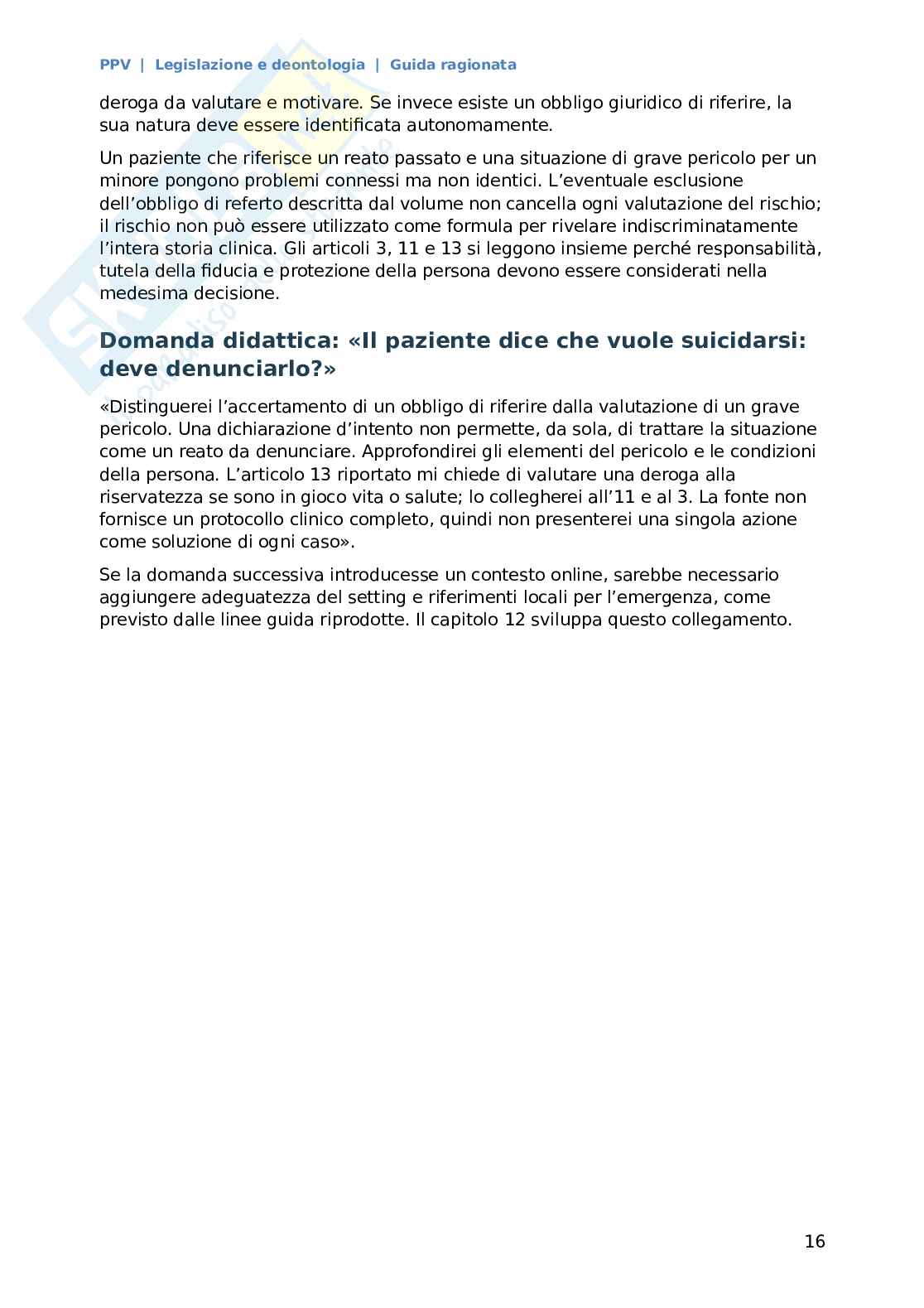 Prova pratico valutativa psicologi - materiale completo  Pag. 16