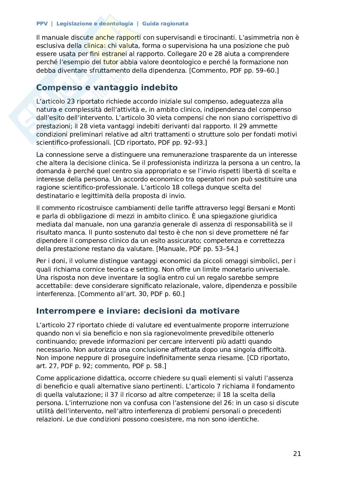 Prova pratico valutativa psicologi - materiale completo  Pag. 21