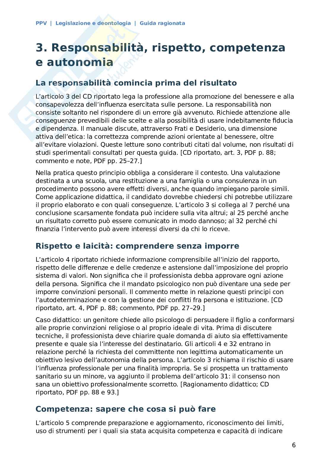 Prova pratico valutativa psicologi - materiale completo  Pag. 6