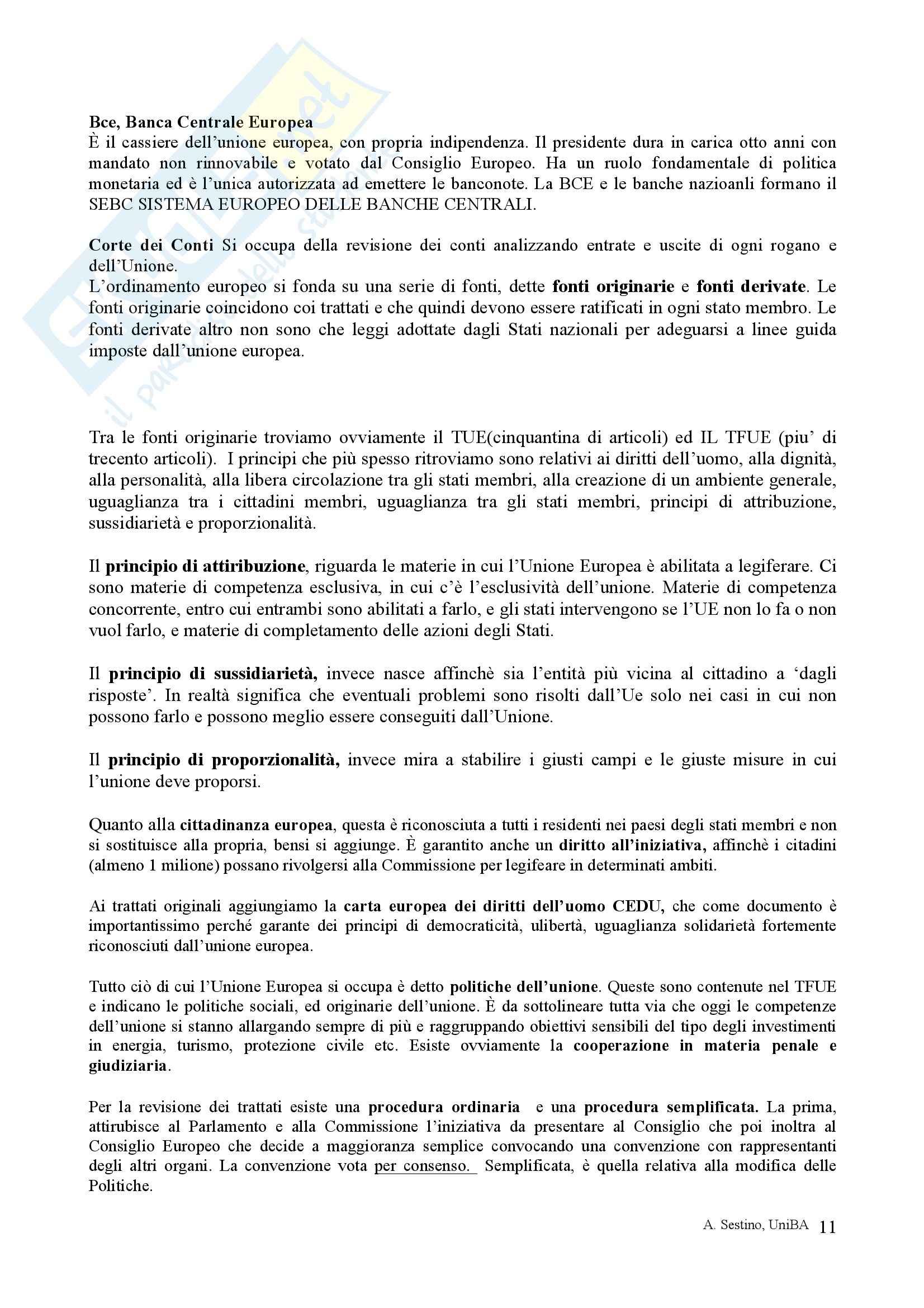 Riassunto esame Diritto pubblico, prof. Teotonico, libro consigliato Corso di diritto pubblico, Barbera, Fusaro Pag. 11
