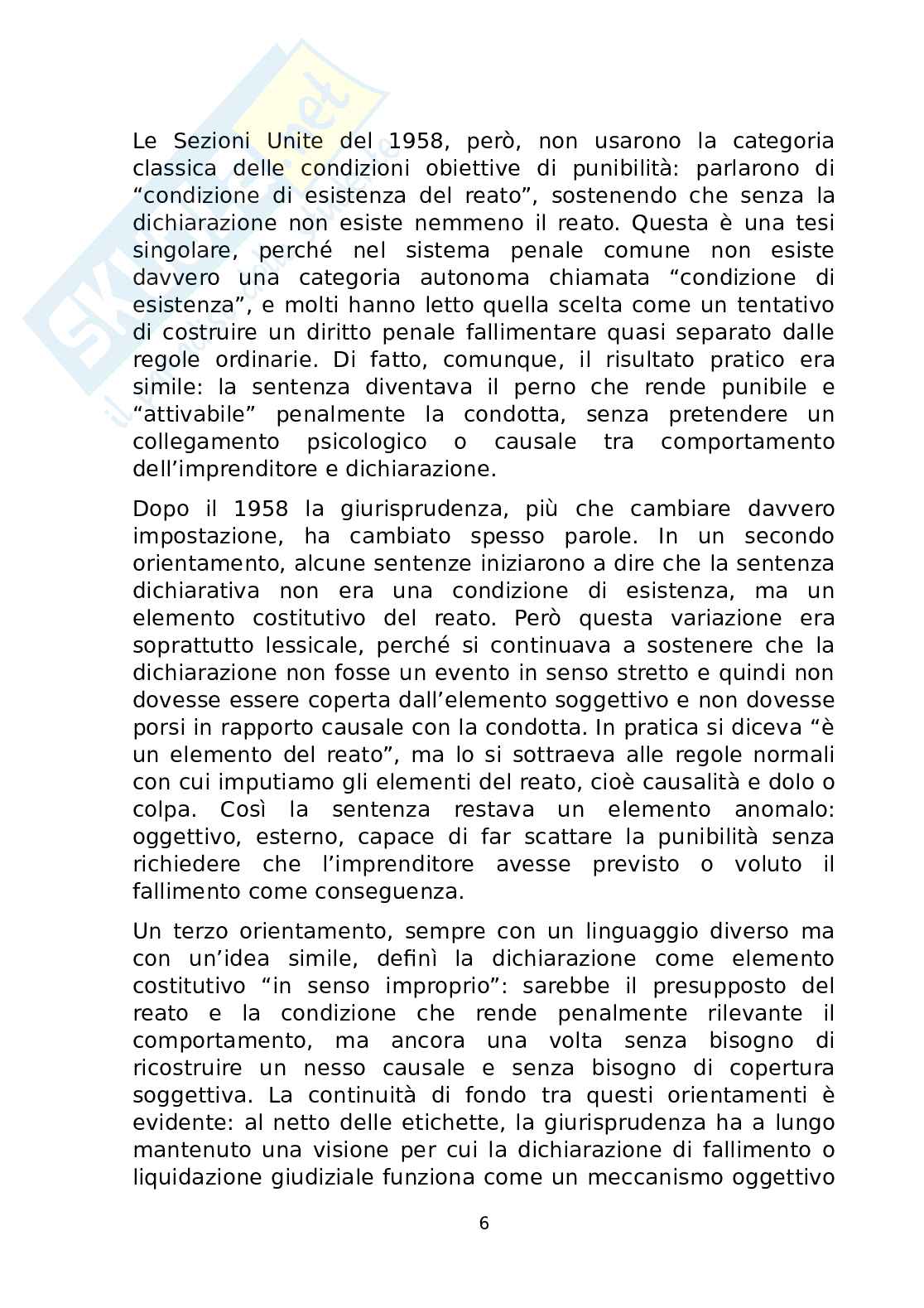 Riassunto esame Diritto penale dell'economia, Prof. Baron Luca, libro consigliato Diritto penale dell'economia, Amati Pag. 6