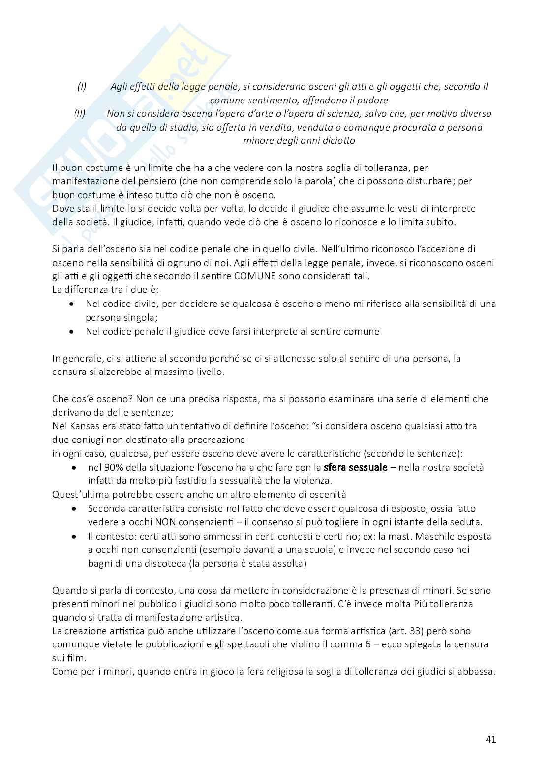 Appunti di Istituzioni di diritto pubblico e diritto dell'informazione e della comunicazione Pag. 41