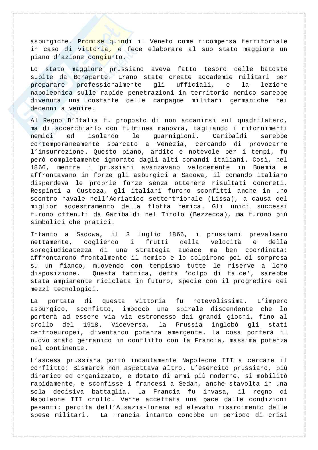Dalla rivoluzione francese alla Prima guerra del golfo Pag. 21