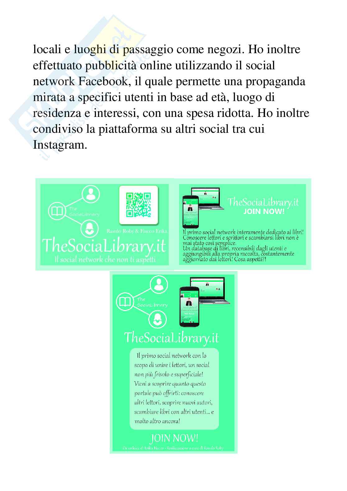 TheSociaLibrary, tesina Pag. 11