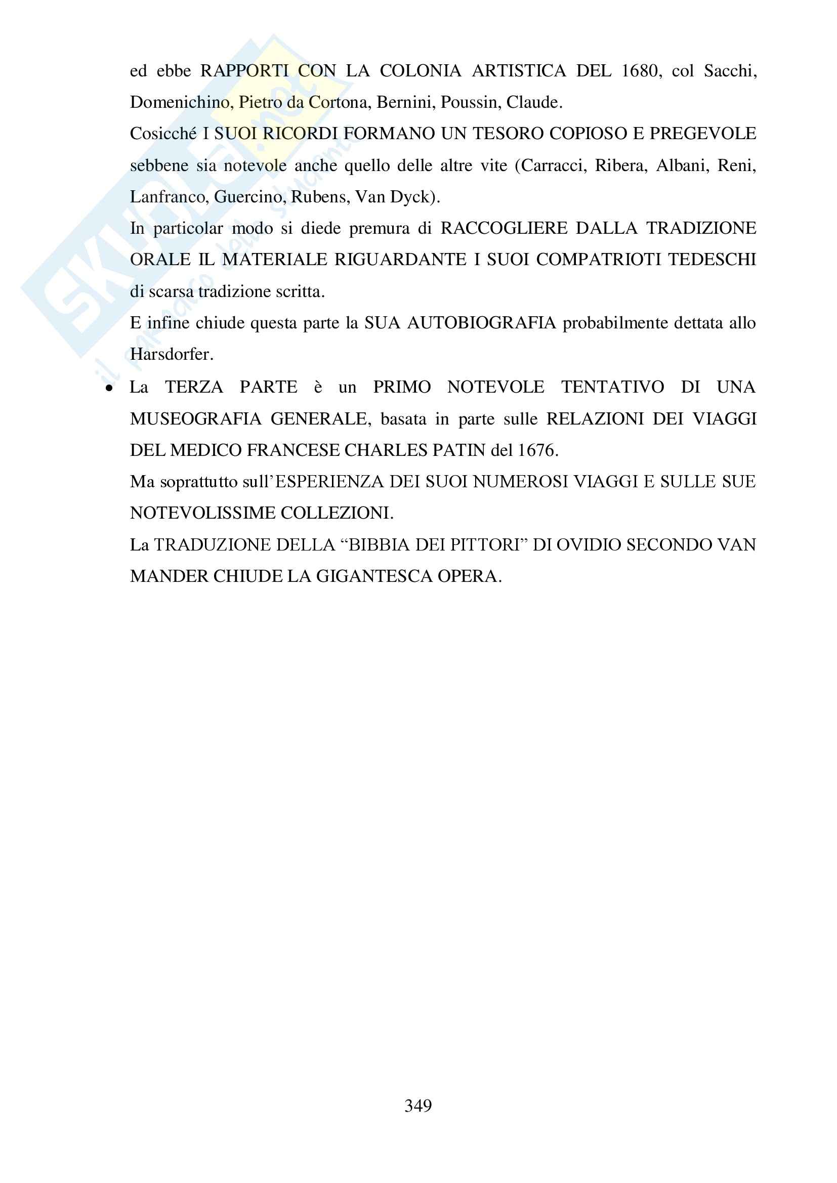 Riassunto esame Storia della Critica d'Arte, prof. Agosti, libro consigliato La letteratura artistica, Schlosser Magnino: Libro VII Pag. 16
