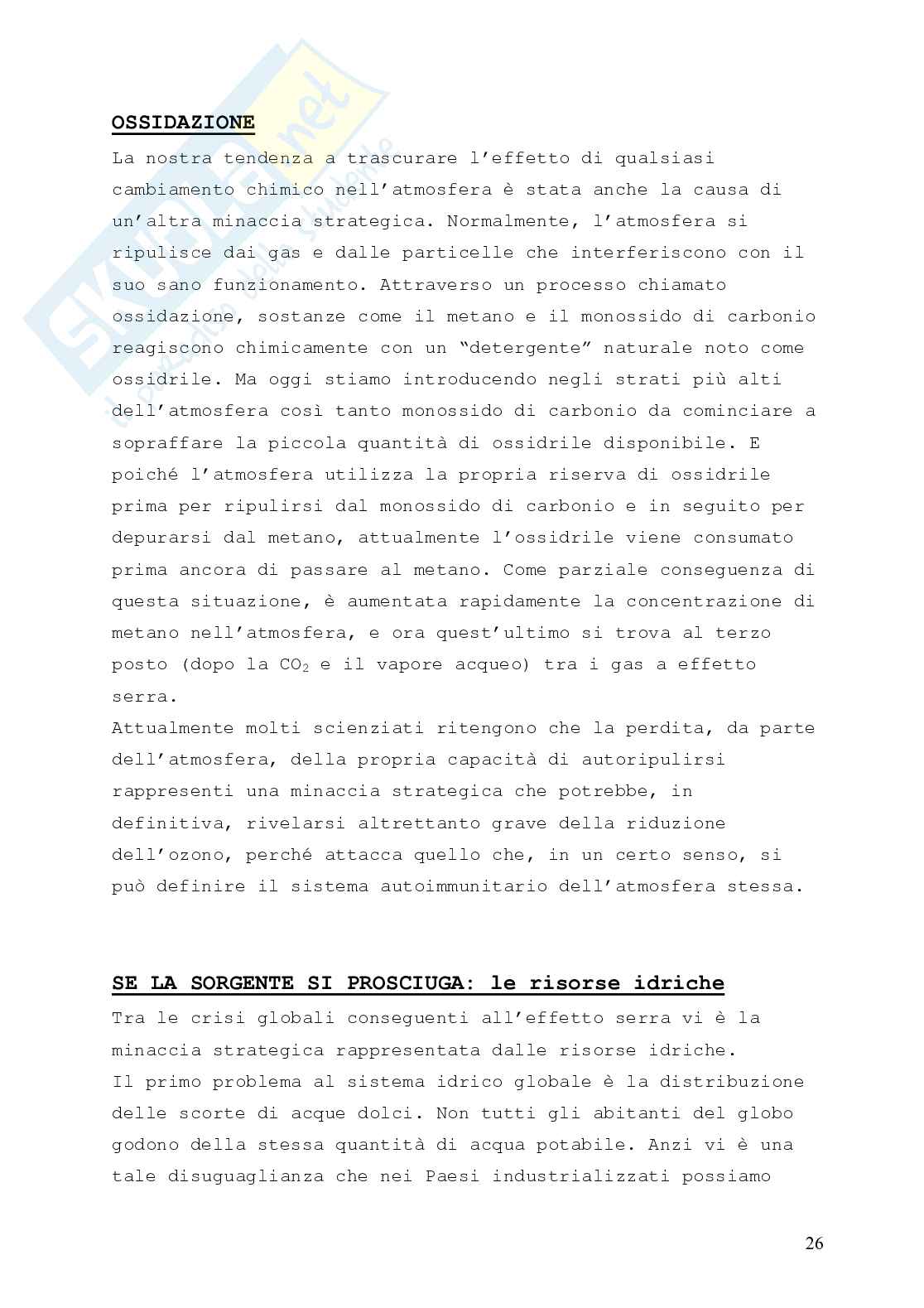 Mutamenti climatici- global warming Pag. 26