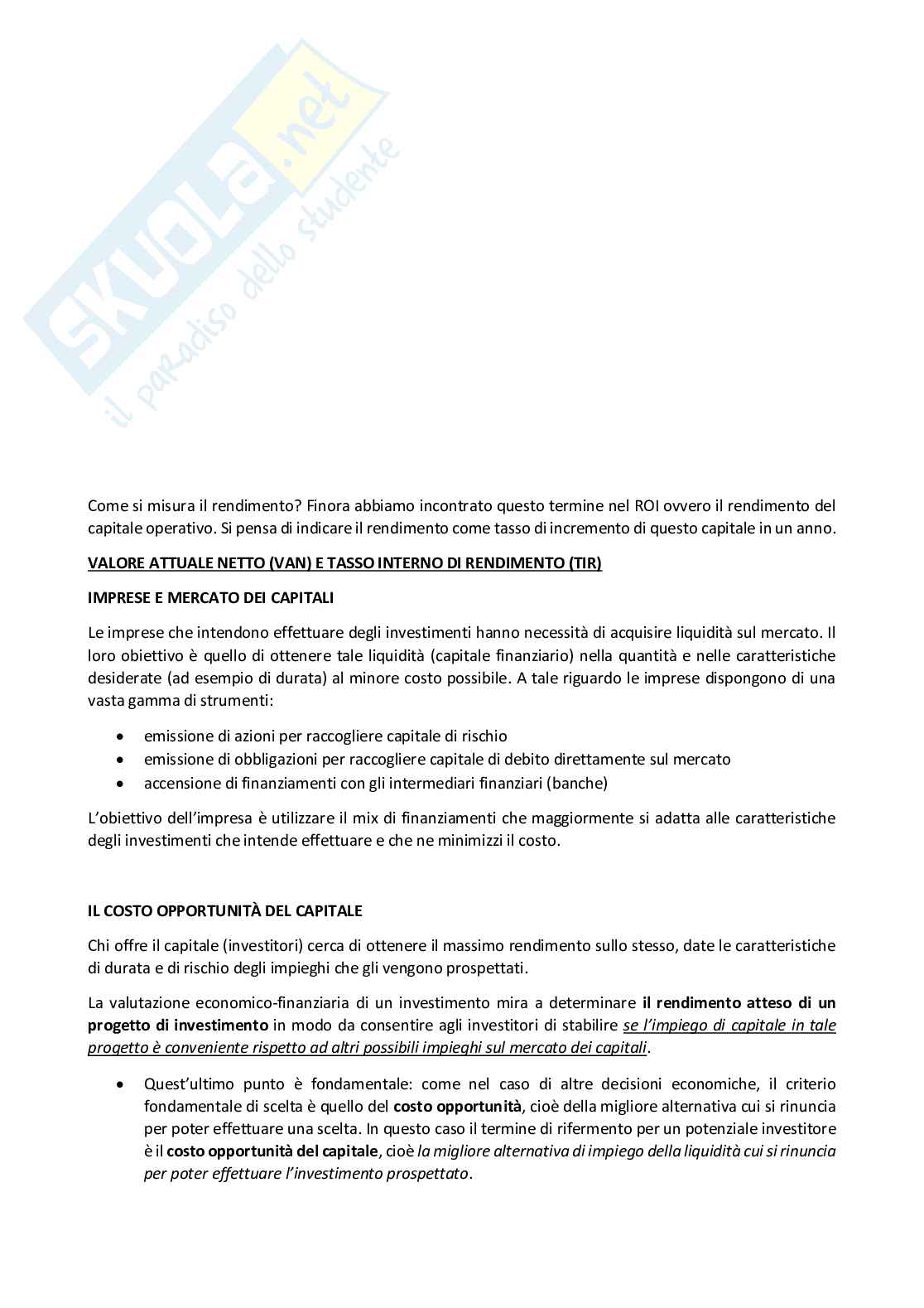 Appunti Economia dell'impresa Pag. 41