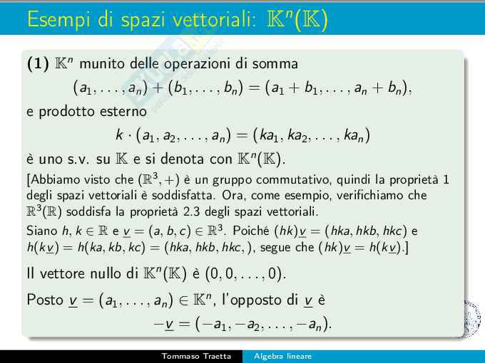 Definizione chieste per Algebra e geometria Pag. 36