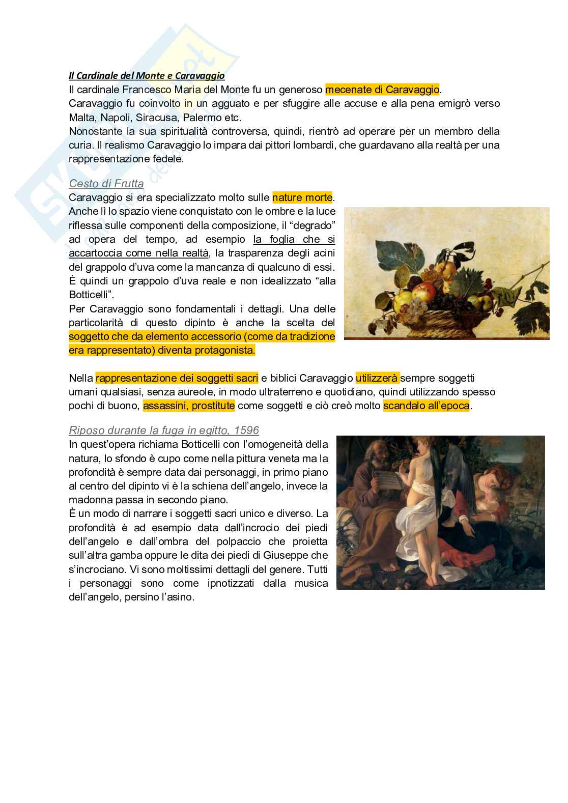 Appunti di Storia dell'arte - Prima parte Pag. 2