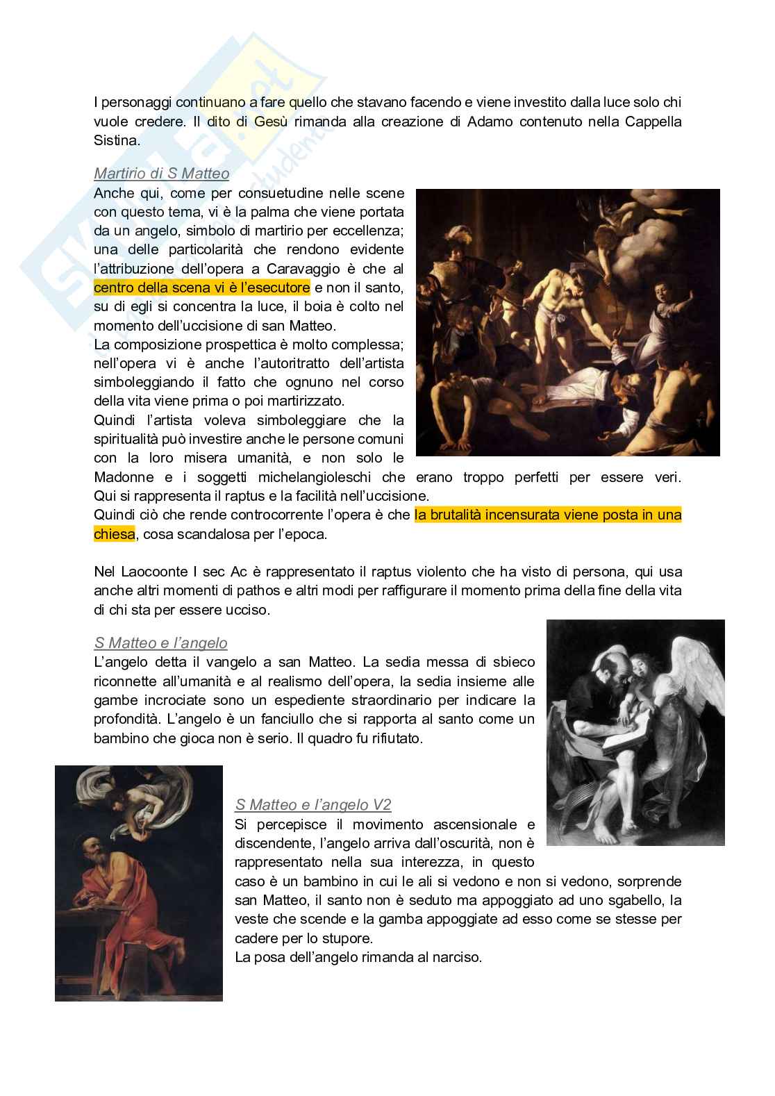 Appunti di Storia dell'arte - Prima parte Pag. 6