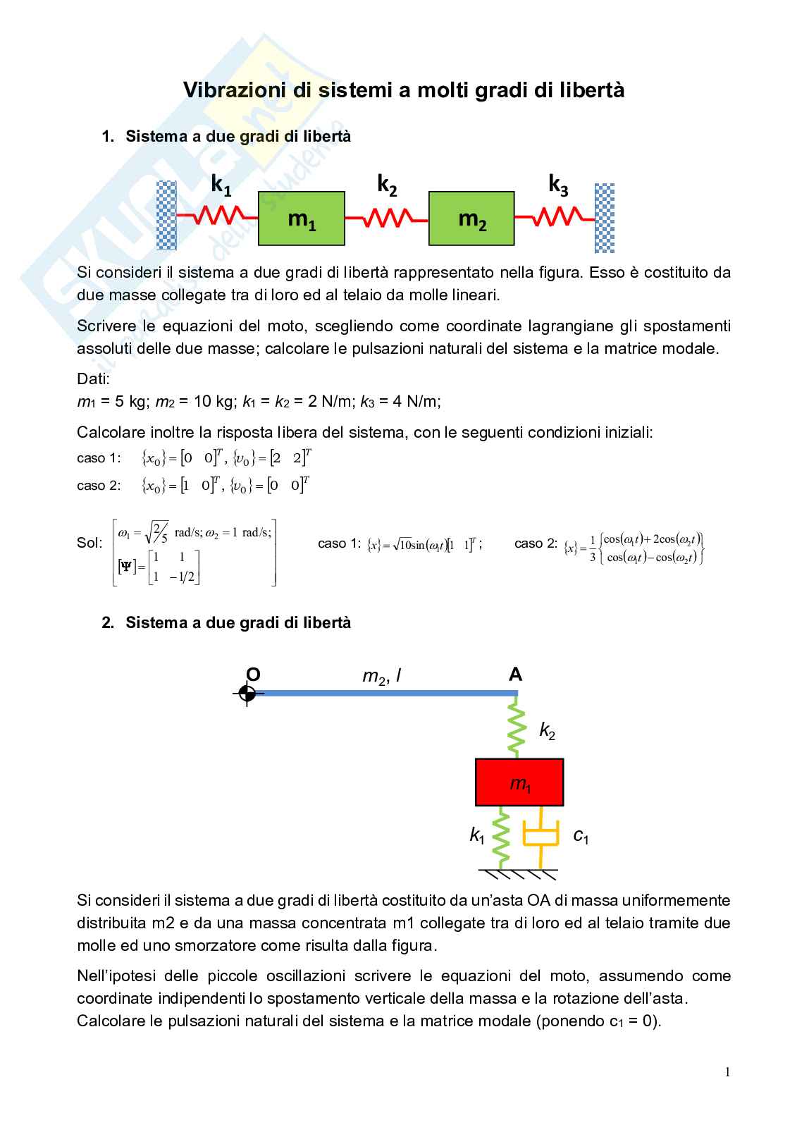 Es multi degree of freedom 3 Pag. 1