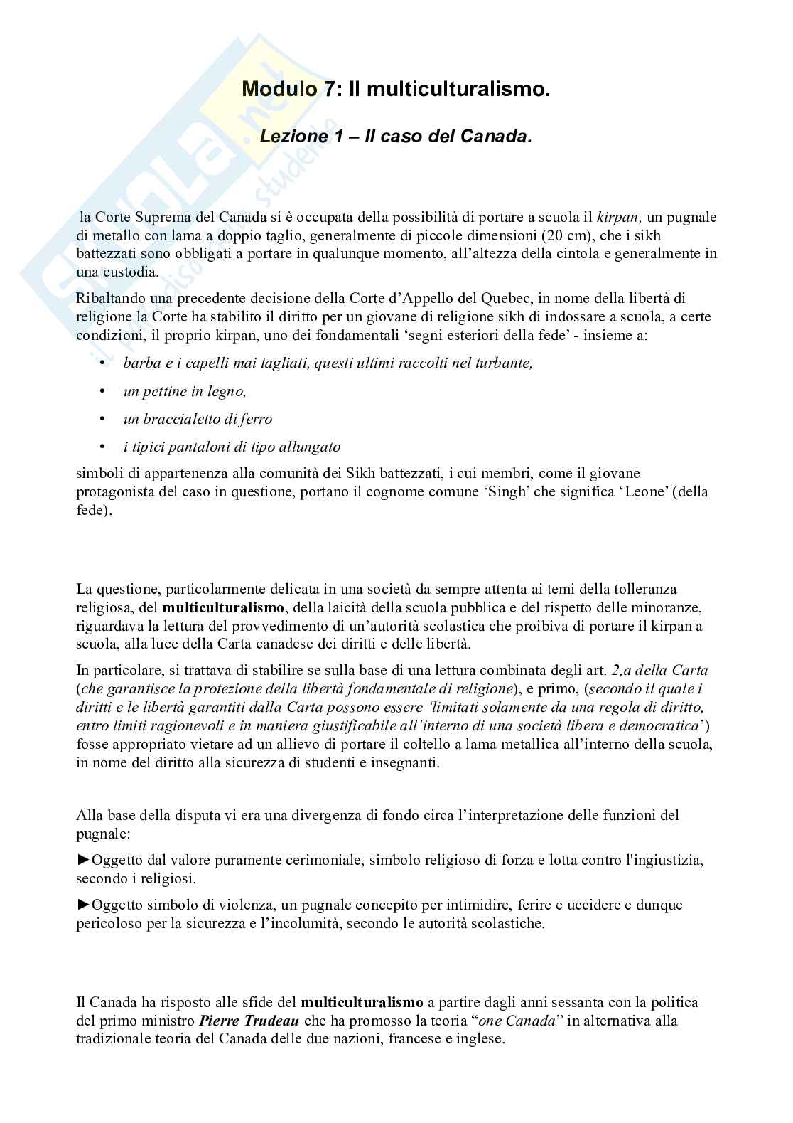 Riassunti esame Diritto pubblico comparato, prof Gazzetta, libro consigliato Manuale di Diritto pubblico comparato Pag. 46