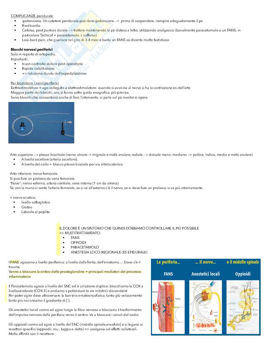 Anestesiologia e terapia antalgica Pag. 26