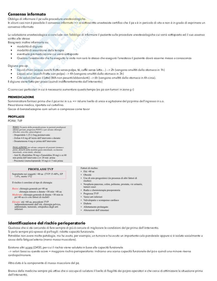 Anestesiologia e terapia antalgica Pag. 6