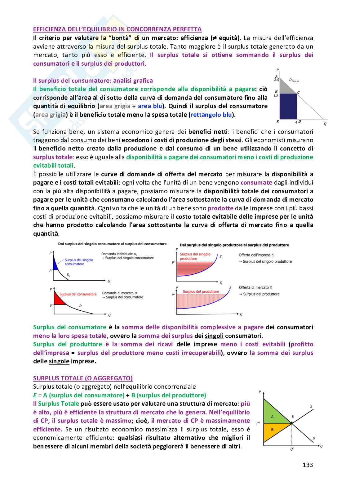 Riassunto esame Microeconomia, Prof. Mancusi Maria Luisa, libro consigliato Microeconomia, Douglas Bernheim e Michael Whinston Pag. 21
