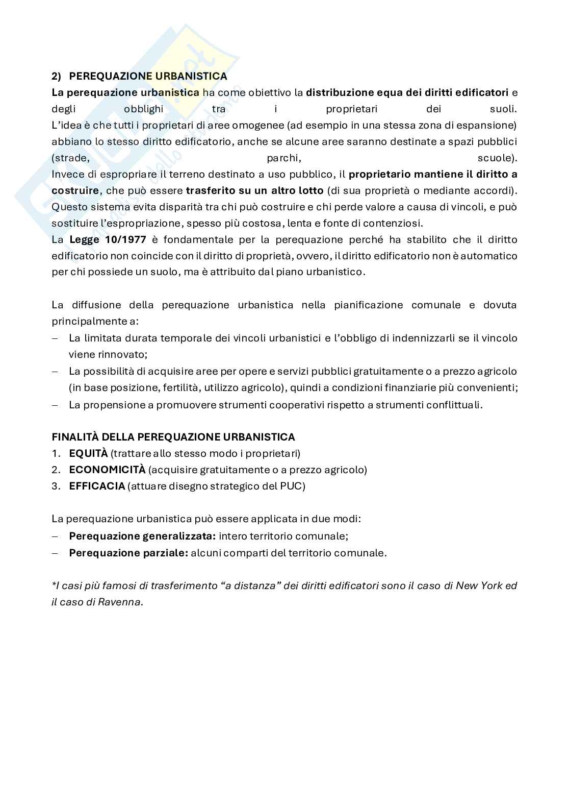 Appunti di Laboratorio di urbanistica e pianificazione Pag. 41