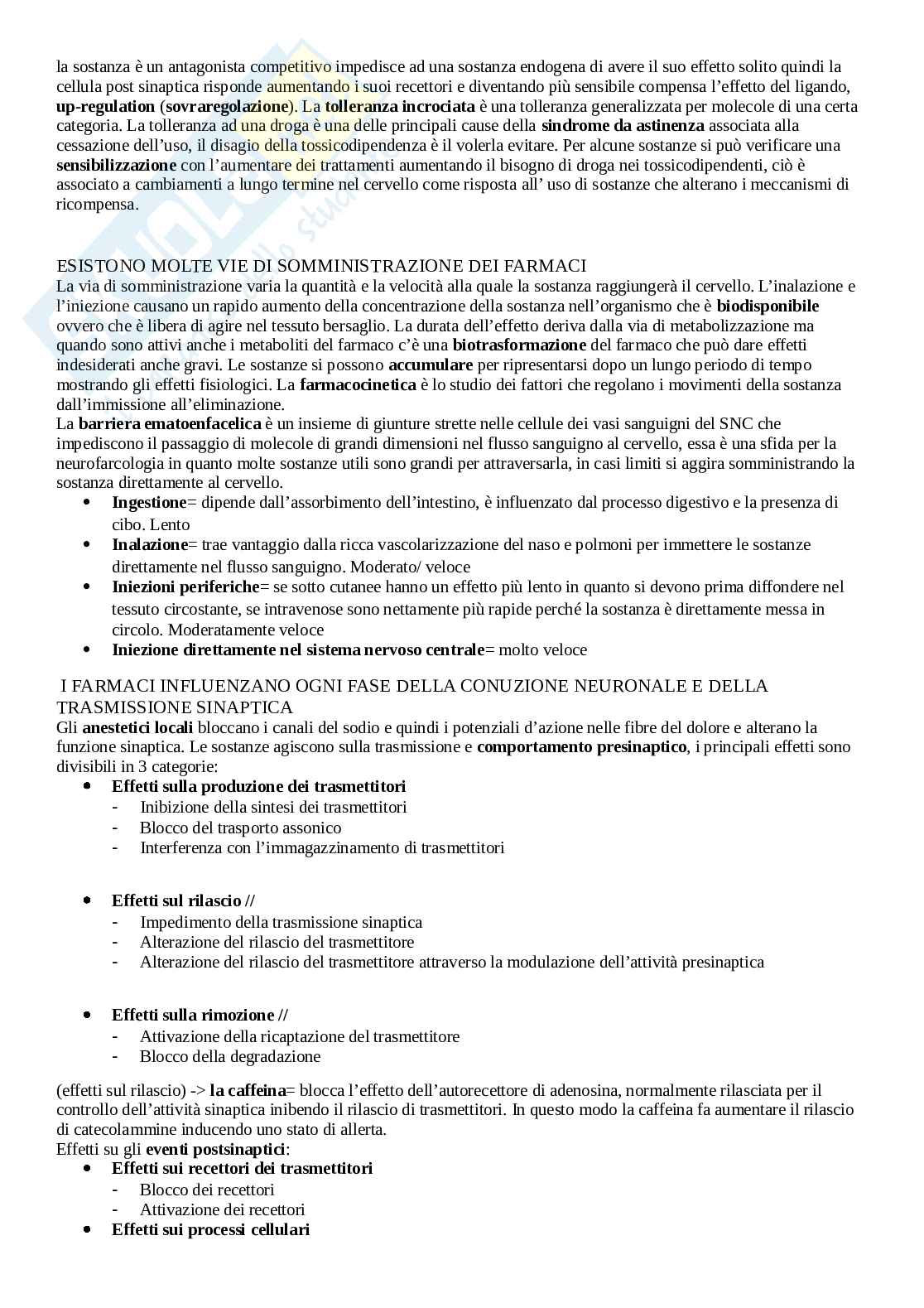 Riassunto esame Psicologia biologica, Prof. Cecchetto Cinzia, libro consigliato Psicologia biologica, introduzione alle neuroscienze comportamentali, cognitive e cliniche, S. Marc Breedlove, Nell V. Watson Pag. 21