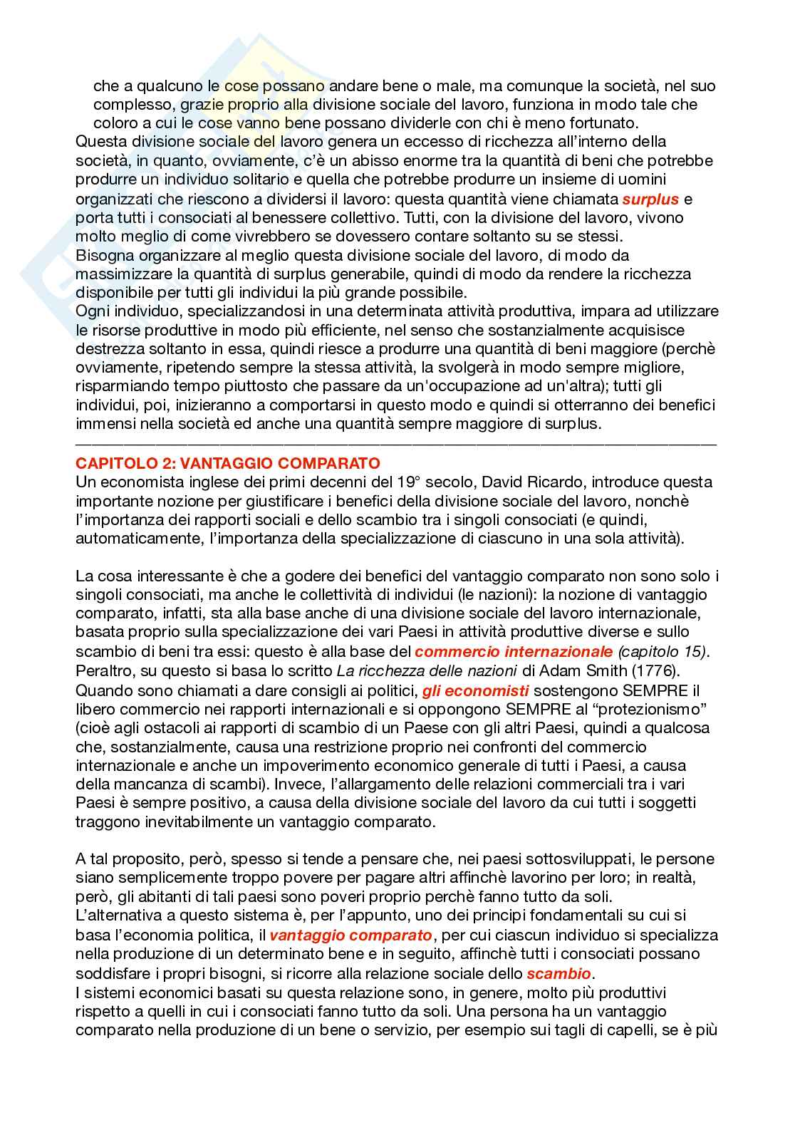 Economia politica Pag. 2