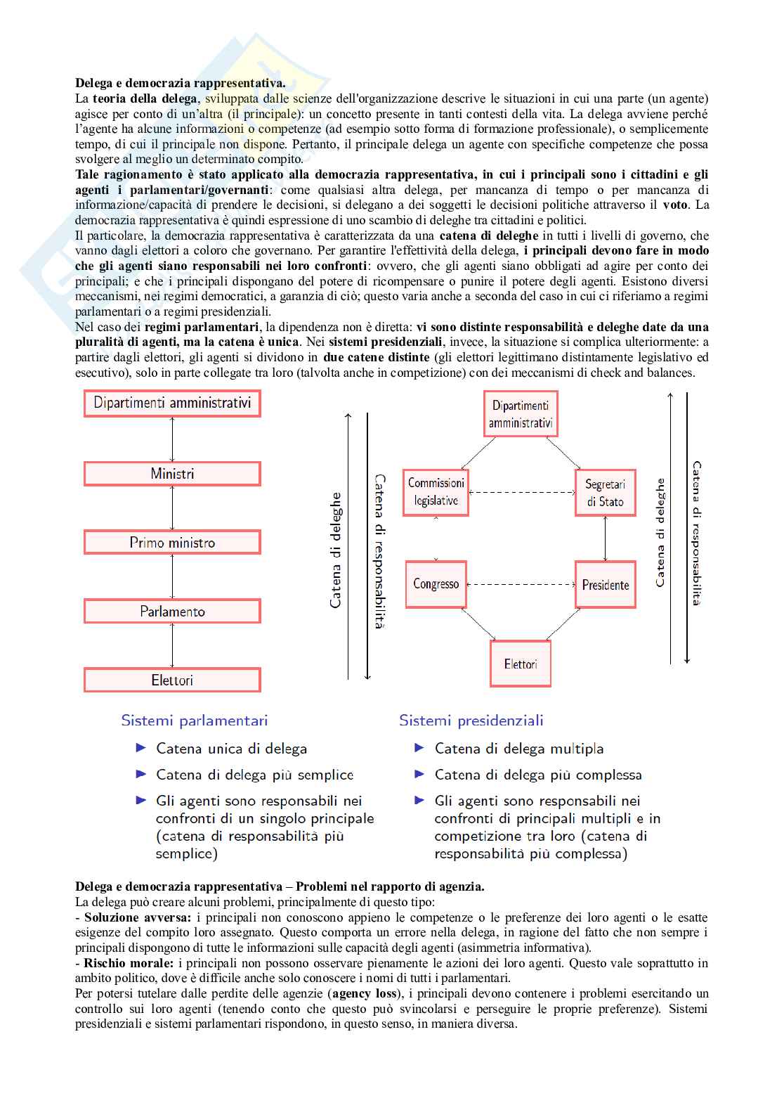 Riassunti - Varietà di democrazie Pag. 11