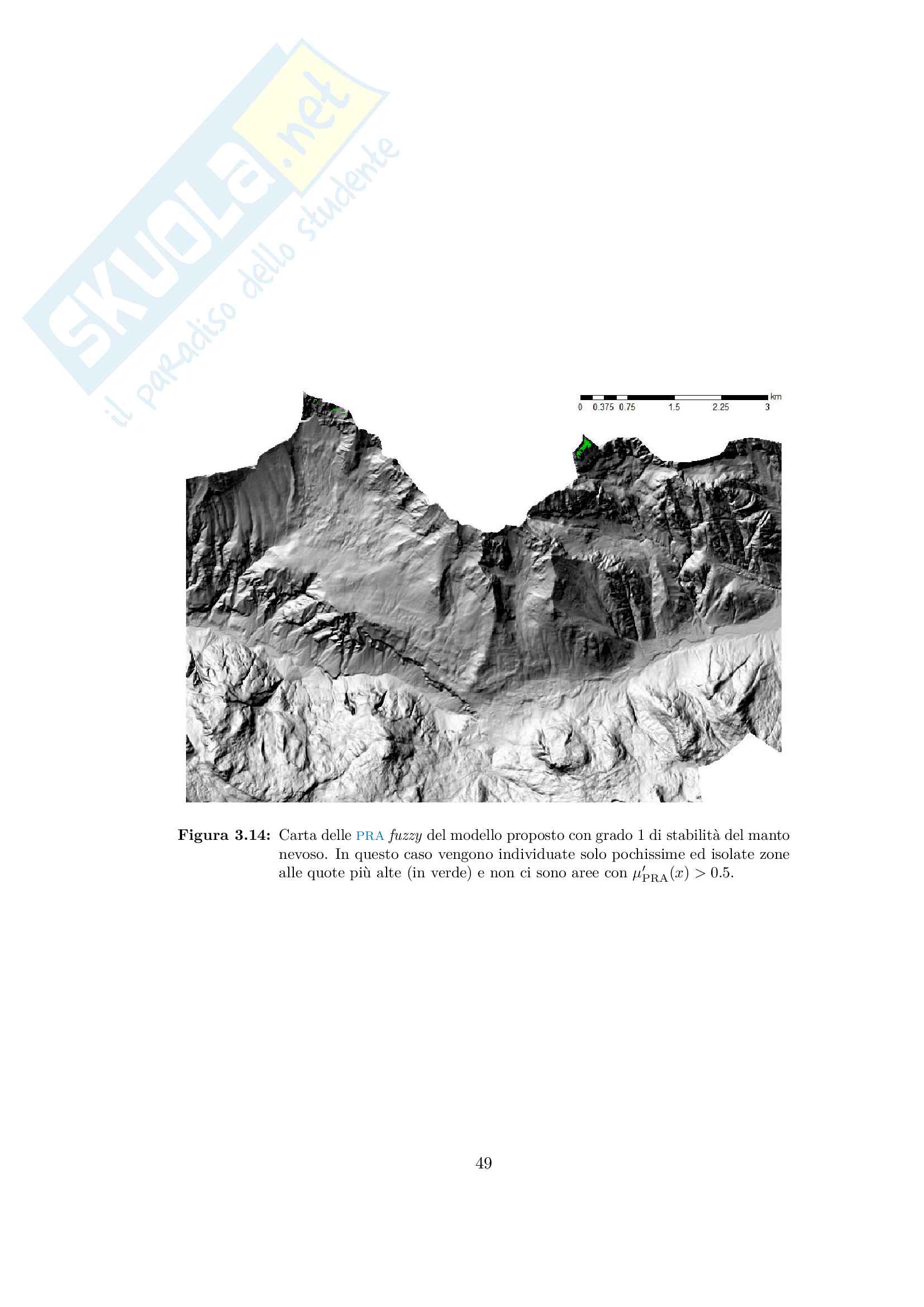 La pericolosità da valanga calcolata e visualizzata. Un modello numerico-geografico. Pag. 61