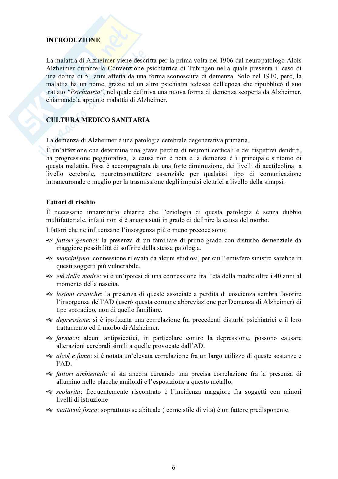 Ladro di cuori e di memorie: il Morbo di Alzheimer Pag. 6