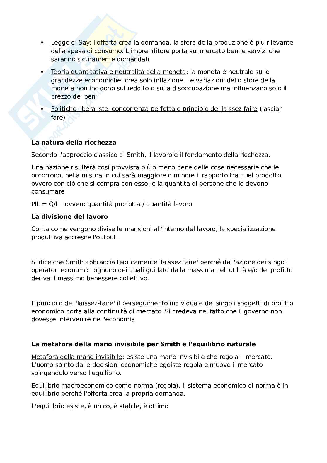 Analisi economica aggregata - Parte 1 Pag. 2