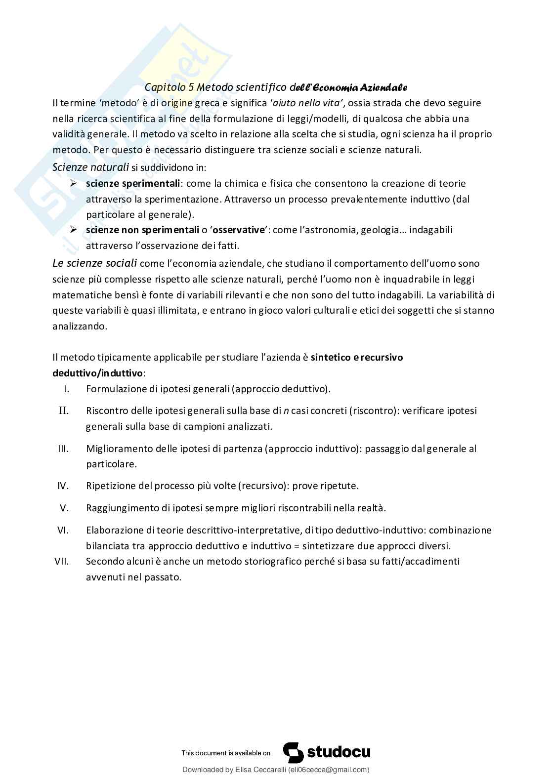 Appunti Economia aziendale  Pag. 26