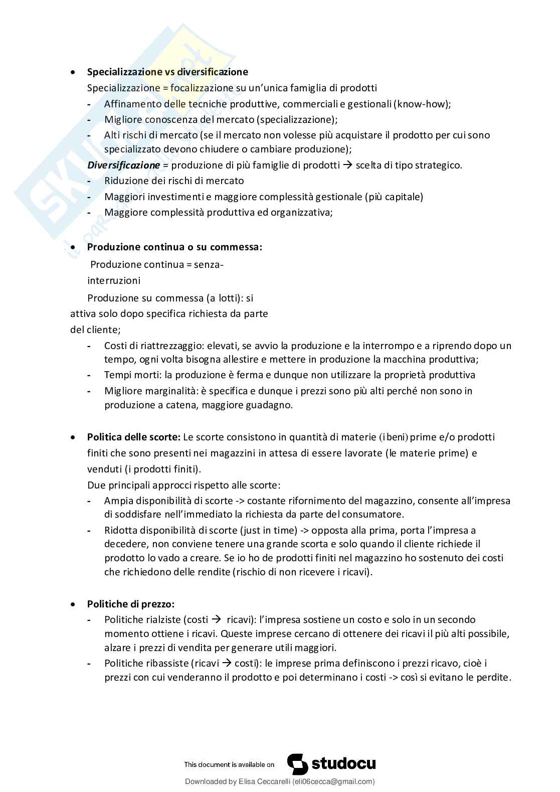 Appunti Economia aziendale  Pag. 36