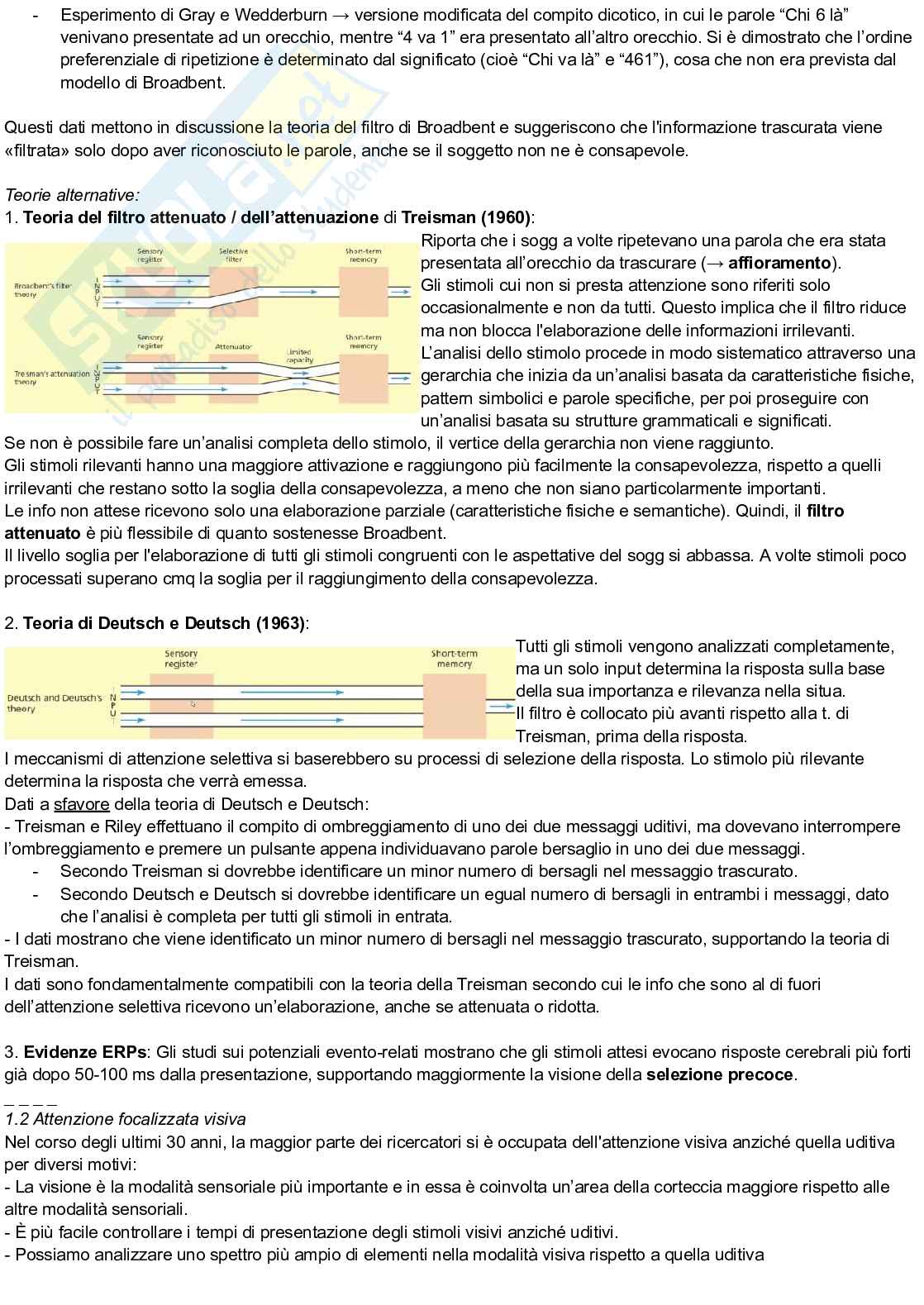 Riassunto esame Psicologia cognitiva, Prof. Arduino Lisa, libro consigliato Psicologia cognitiva, Eysenck, Keane Pag. 26