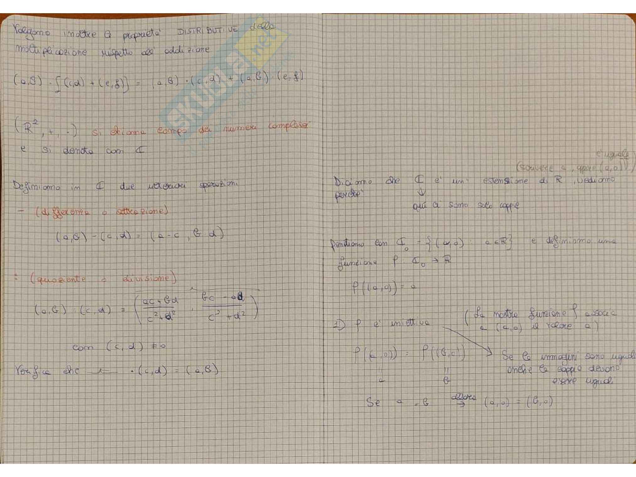 Appunti d'esame di Analisi matematica 1 - Parte 1 Pag. 46